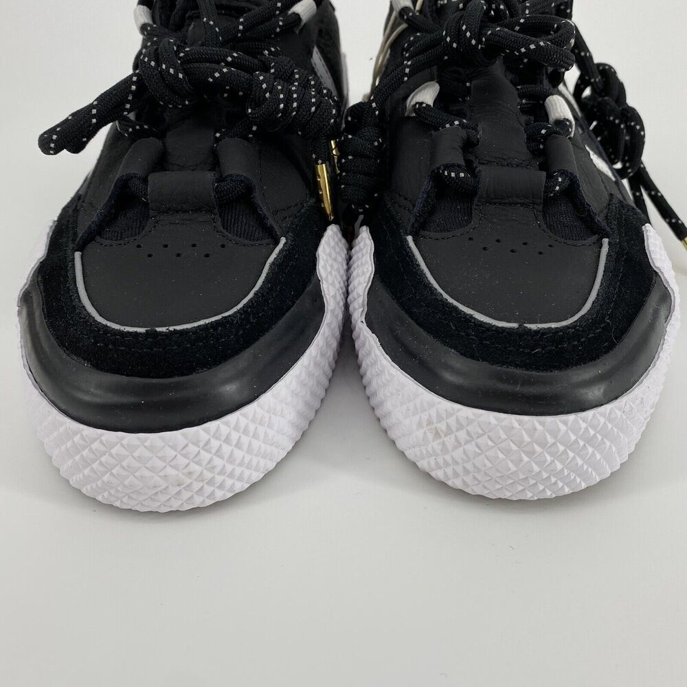 Converse One Star OX IBN Jasper Black White Yellow Athletic Shoe Sz M 7.5 W 9 - Picture 5 of 16